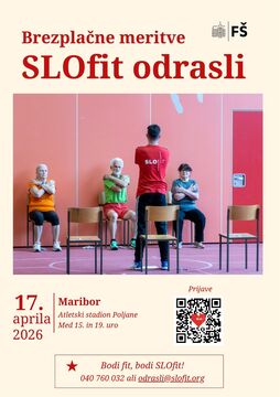 SLOfit meritve Poster